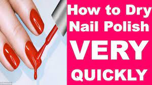 How To Dry Your Nail Varnish Extremely Quickly!!! - Youtube