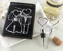 Heart Bottle Stopper And Corkscrew Wine Set Wine Wedding Favors Wine Stopper Wedding Favors Wine Favors