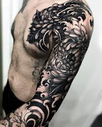 Black And Gray Japanese Tattoo Sleeve Japanese Black And Grey Tattoo Sleeve By Fibs Swipe To The Side To See Both Photos Japane Black And Grey Tattoos Sleeve Grey Tattoo Black And Grey Tattoos