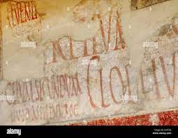 Graffiti pompeii hi-res stock photography and images - Alamy