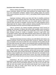 Bincangkan kebaikan membaca kepada semua lapisan masyarakat terutamanya golongan remaja. Karangan Pengabaian Amalan Pemakanan Seimbang Makanan Seimbang Ialah Pengambilan Makanan Yang Cukup Untuk Keperluan Tubuh Badan