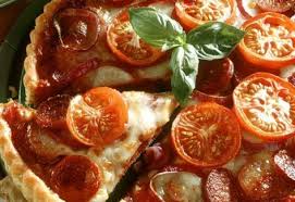 Tarte Aux Tomates Et Chorizo Ww Plat Et Recette Ww Recette Recette Ww Tarte Tomate