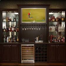 Built In Bar Idea I Like The Idea Of Liquor Shelves With Mirror And Glass Display Liquor Below And Glasse Home Bar Designs Diy Home Bar Basement Bar Designs