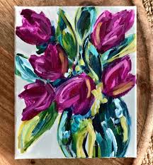 Maybe you would like to learn more about one of these? How To Paint Tulips Easy Flower Painting Ideas For Beginner Artists Elle Byers Art