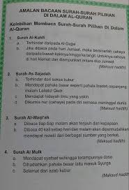 The real translation of the word ayat is actually sign of allah. Rodonghood On Twitter Kelebihan Membaca Surah Surah Pilihan Di Dalam Al Quran Http T Co 2ayfohkrsr