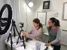 We Re Building A Whole New Set For My Youtube Videos And I Just Couldn T Help But Give You All A Sneak Peek A Huge Thanks To Ma Selfie Light Youtube Webinar