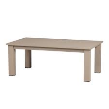 Buy square coffee tables at macys.com! Windward Etched Wood Grain Aluminum 27 X 48 Rectangle Coffee Table Kd2748sea