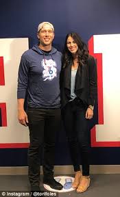 Nick foles and his wife tori revealed on instagram that the couple is expecting their second child this june. Tori Foles Opens Up About Blood Flow Disorder Often Misdiagnosed As Depression Daily Mail Online