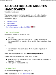 Maybe you would like to learn more about one of these? Allocation Travailleur Handicape Invalidite Travail