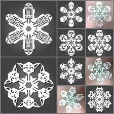 Easy materials you will need: Totally Unique Snowflakes For Halloween Or Christmas Printables 4 Mom
