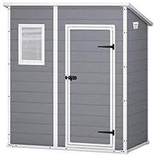 Keter Manor Pent Outdoor Plastic Garden Storage Shed Grey 6 X 4 Ft Amazon Co Uk Garden Outdoors Outdoor Storage Sheds Plastic Sheds Garden Storage Shed