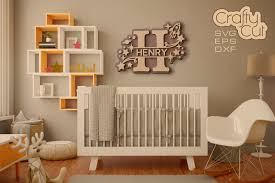 Download Baby Name Split Monograms Svg Files For Laser Cut Cricut 822301 Monograms Design Bundles