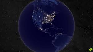Suomi npp est un satellite météorologique en orbite autour de la terre depuis 2011 qui réalise chaque jour des images. La Terre Vue De Nuit Et De L Espace Youtube