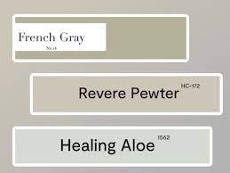 The Hottest Gray Green Paint Colors On