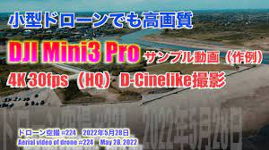 DJI Mini3 Pro サンプル動画 作例】「4K30fps(HQ)撮影」屋形海岸（千葉県） - Yakata beach - ドローン空撮  Aerial video of drone #224 - YouTube