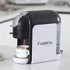 ليكسيكال ماكينة قهوة كبسولات 5 في 1 قوة 1350 واط