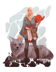 OC] Strawberry spell book, bag of holding, pet wolf. My, now DnD loving,  wifes level 5 wizard. Our 1-on-1 campaign has helped us get through the  lockdown : rDnD
