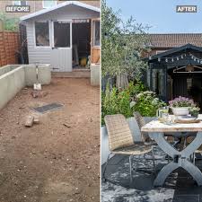 Get organized and add space with these cool and all the bulbs at home depot are half off too. Enjoy This Gorgeous Garden Makeover With Fab She Shed