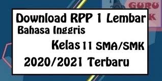 Maybe you would like to learn more about one of these? Guru Berbagi Rpp 1 Lembar Bahasa Inggris Sma Smk Kelas 11