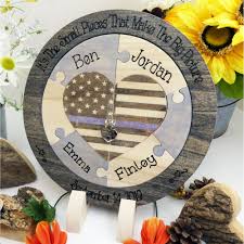 Symbolic Unity Puzzle In A Tray Unity Ceremony Alternative Blend Family Wedding Gift For The Couple Personalized Thin Blue Line Family Unity Alternative Unity Ceremony Blended Family Wedding Wedding Puzzle