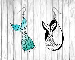Free Free 286 Mermaid Earring Svg Free SVG PNG EPS DXF File