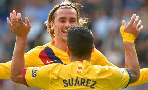 Born 21 march 1991) is a french professional footballer who plays as a forward for spanish club barcelona and the france national. Griezmann Happy With Messi And Suarez We Re Still Knowing Us