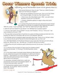 Where was the very first academy awards presentation held? Printable Movie Themed Games For Any Occasion Art Of Being A Mom
