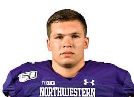 Trevor Kent (Pittsburg HS) listed as starting DT for Northwestern
