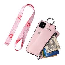 Buy online with fast, free shipping. Coin Purse Case For Iphone 11 Pro Max Zero Purse Cell Phone Case With Lanyard For Iphone 6s 7 8 Plus Xr Xs Max Case Wallet Cases Aliexpress