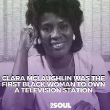 💫 #Soulmates, did you know the first Black woman to own a TV station was a  proud member of Zeta Phi Beta Sorority, Inc.? 💙 Clara McLaughlin, a Howard  University grad, made