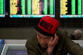 stock markets in china and hong kong awash in losses as