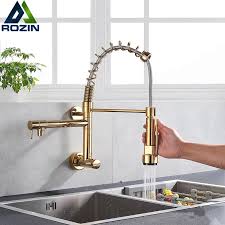 Maybe you would like to learn more about one of these? Golden Spring Kitchen Faucet Swivel Side Sprayer Dual Spout Kitchen Tap Kitchen Sink Cold Water Faucet 360 Rotation Diverter Shower Valve Faucet Valvevalve Faucet Aliexpress