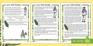 On lazarus saturday (the day before palm sunday in orthodox churches), believers get ready for the palm sunday procession by gathering palm fronds and knotting them into crosses. Palm Sunday Facts Fact File For Kids Teacher Made