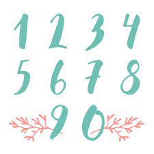 Over 7m customers · join 9m community members · unlimited downloads 2021 Hand Lettered Numbers Tips Ideas And Examples