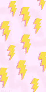 Cute Lightning Bolt Wallpaper Pattern Wallpaper Aesthetic Cute Lightning Bolt Wallpaper Lightning Bolt Aesthetic Wallpaper