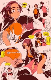 Rule 34 Dev - 1boy 1girls accidental_circumstance face_in_breasts  facesitting female jean_jacques_leroy leo_de_la_iglesia male motorboating  rule_63 tripping yukataro yuri!!!_on_ice|5768190864