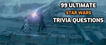 The name says it all. 99 Ultimate Star Wars Trivia Questions From The Galaxy Tabloid India