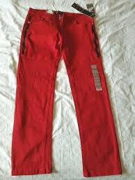 New With Tags Southpole Flex The Movement Skinny Fit Red