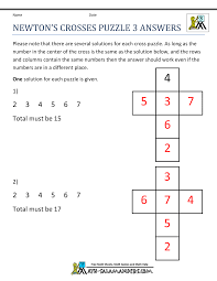 Math Puzzle Worksheets 3rd Grade