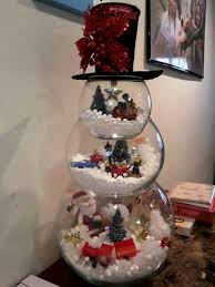 Fish Bowl Snowman For Christmas Christmas Decor Diy Christmas Crafts Christmas Crafts Decorations