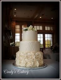 Cindy Shields Wedding Cakes Rosette Cake Wedding Buttercream Wedding Cake