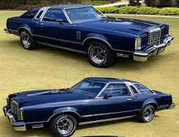 Image result for Dark Blue 1972 Thunderbird