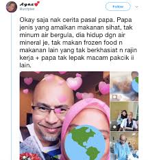 Menurutnya, beliau disahkan sakit kanser classical hodgkin lymphoma tahap 4 dalam bulan 5 tahun 2019. Tak Sentuh Minuman Bergula Gadis Sebak Ayah Disahkan Kanser Tahap 4