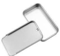 Amazon.com: SHEUTSAN 60 PCS Metal Slide Top Tin Containers ...