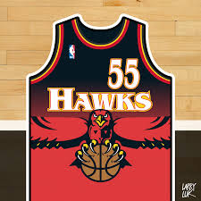 The atlanta hawks are getting some new jerseys according to multiple reports on twitter. Dikembe Mutombo S Atlanta Hawks Jersey 1996 Larry Luk Design
