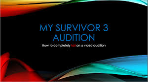 How To Fail Your Audition For Survivor | by Jody McAlister | Funny Pages |  Medium