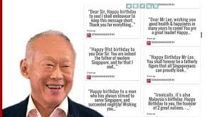 Birthday Website Set Up For Former Pm Lee Kuan Yew Lee Kuan Yew Happy 91st Birthday Happy Birthday To You