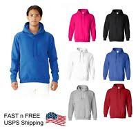 Looking for a simple, plain black hoodie? Men S Plain Black Sweatshirt Heavyweight Pullover Hoodies Fleece Cotton Hoodie Ebay