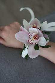 Wrist Corsage Soft Pink Cymbidium Orchid Orchid Corsages Online Wedding Flowers Wrist Corsage Wedding