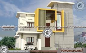 Simple and small houses are becoming more popular for low cost small lots. Narrow Lot Modular Homes Simple Two Storey House Design Collections
